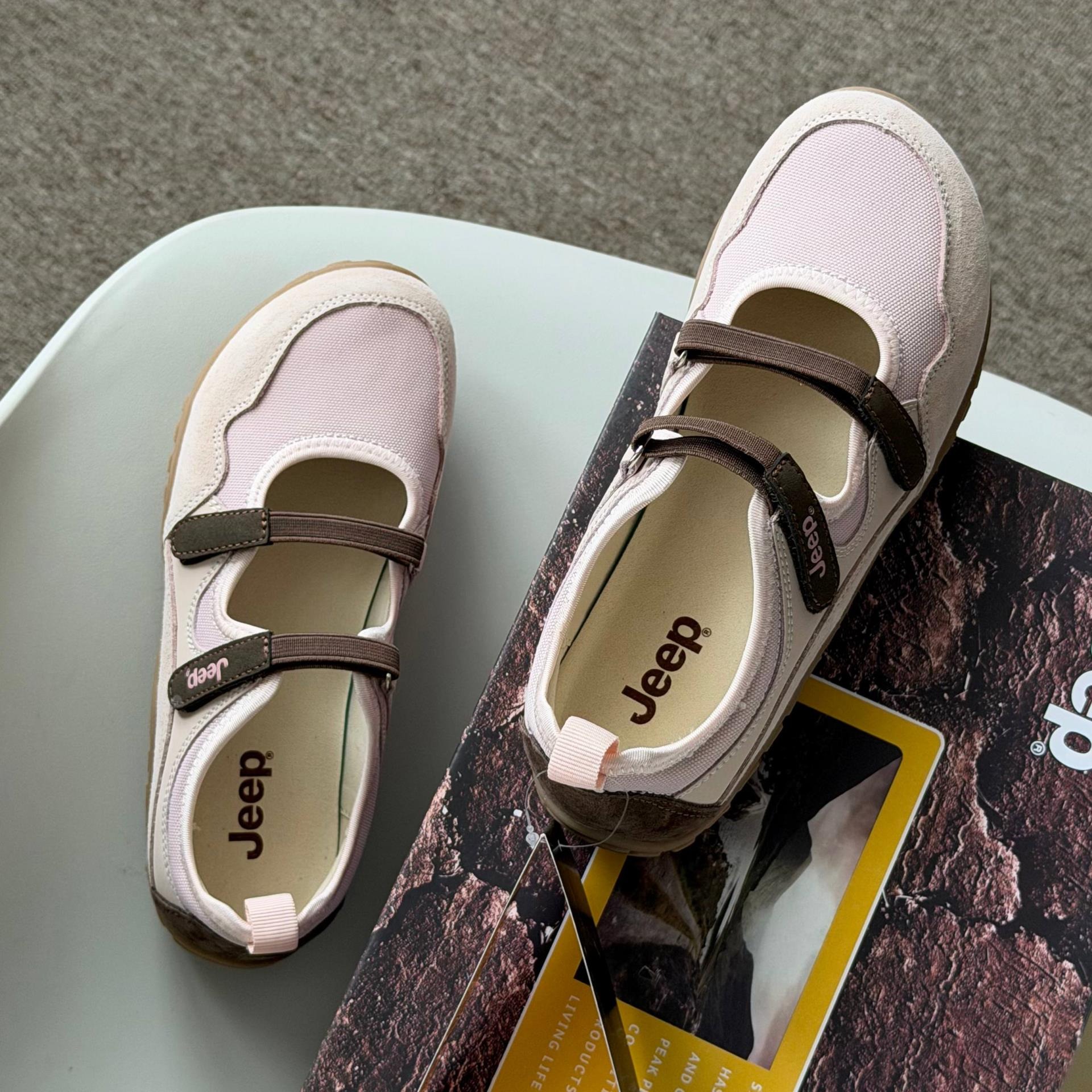 2249 - Giày Jeep Outdoor Shoes Women's Low Top ''Pink'' P651W13112 [HÀNG CHÍNH HÃNG]