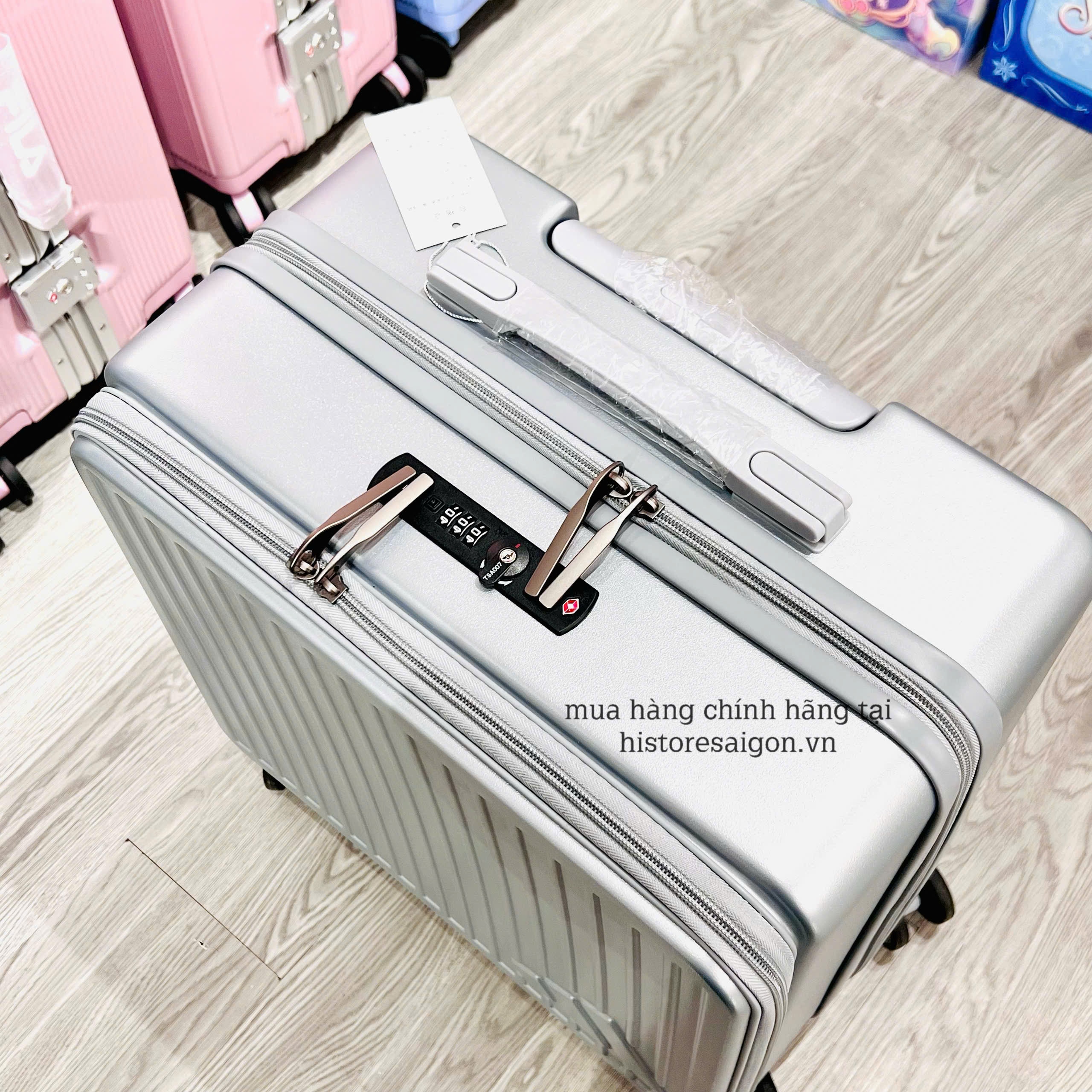 1327 - Vali Adidas Xách Tay Xám Embossed Logo Size Cabin Mang Lên Máy Bay [CHÍNH HÃNG]