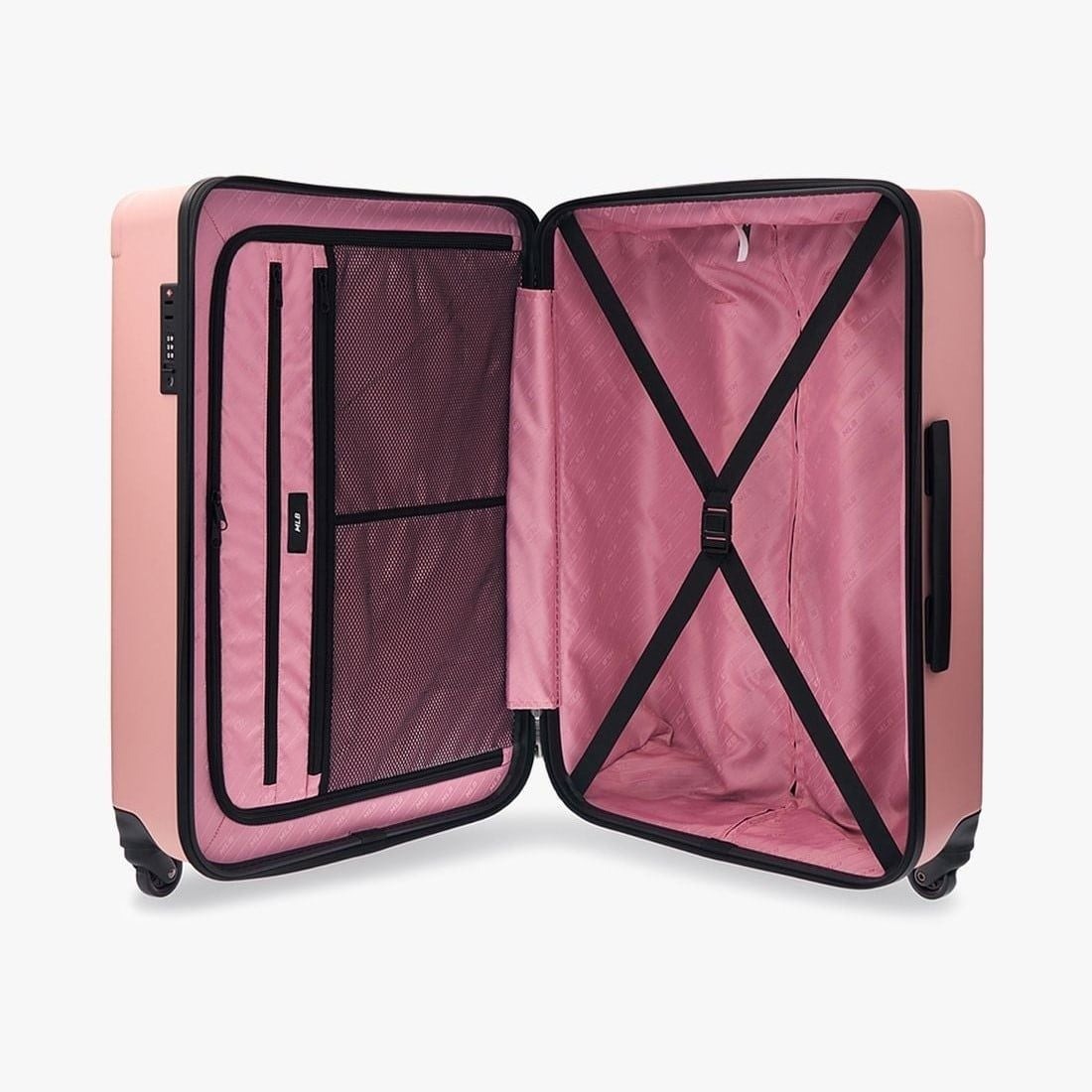 2642 - Vali MLB Classic Mono NY Size 26 Ký Gửi 3AHH0024N-43PKM Hồng [HÀNG CHÍNH HÃNG]