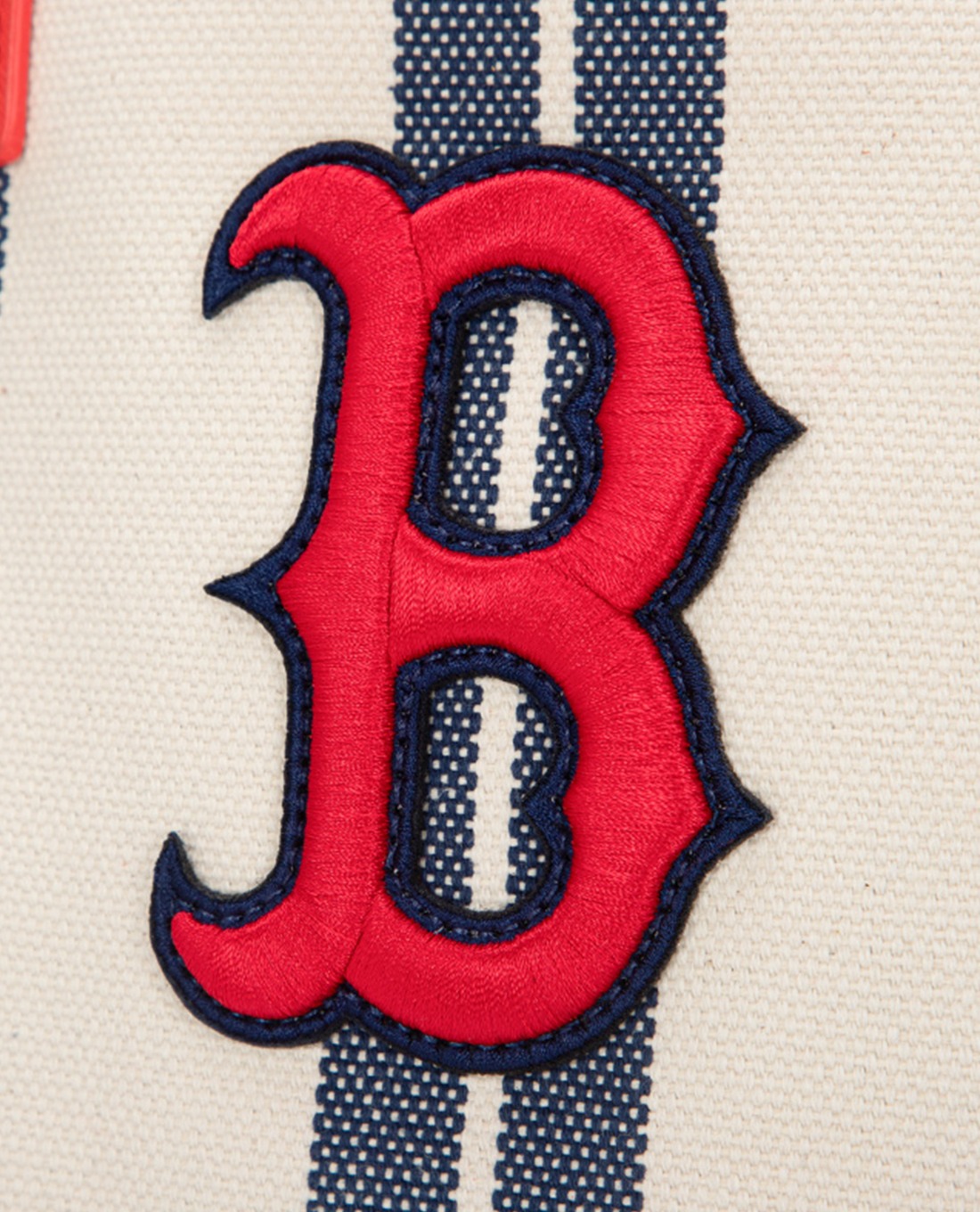 708 -  Túi MLB Tote Ethnic Stripe Bag Boston Red Sox - Navy - Code 3AORL0323 43NYL [HÀNG CHÍNH HÃNG]