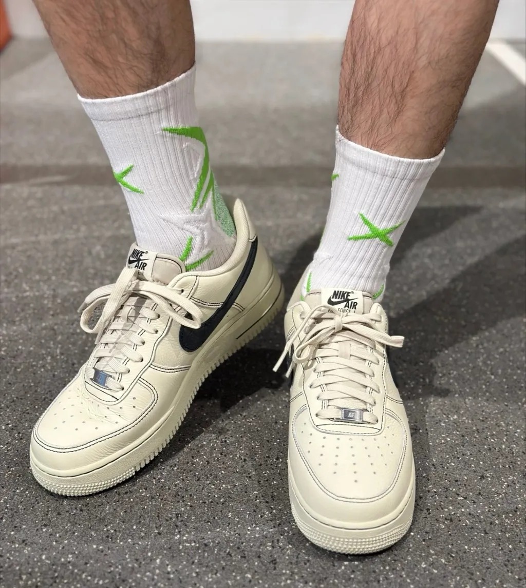 2173 - Giày Nike Air Force 1 '07 LV8 Light Khaki Black HQ2037-200 [HÀNG CHÍNH HÃNG]