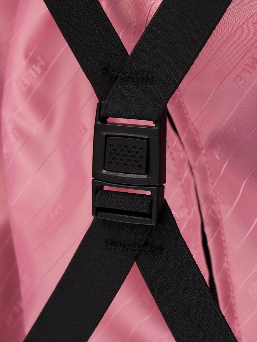 1009 -  Vali MLB Big B Classic Monogram Monative - Size Cabin 22 Xách Tay - Hồng Pink - Code 3AHH0014N 43PKM [HÀNG CHÍNH HÃNG]