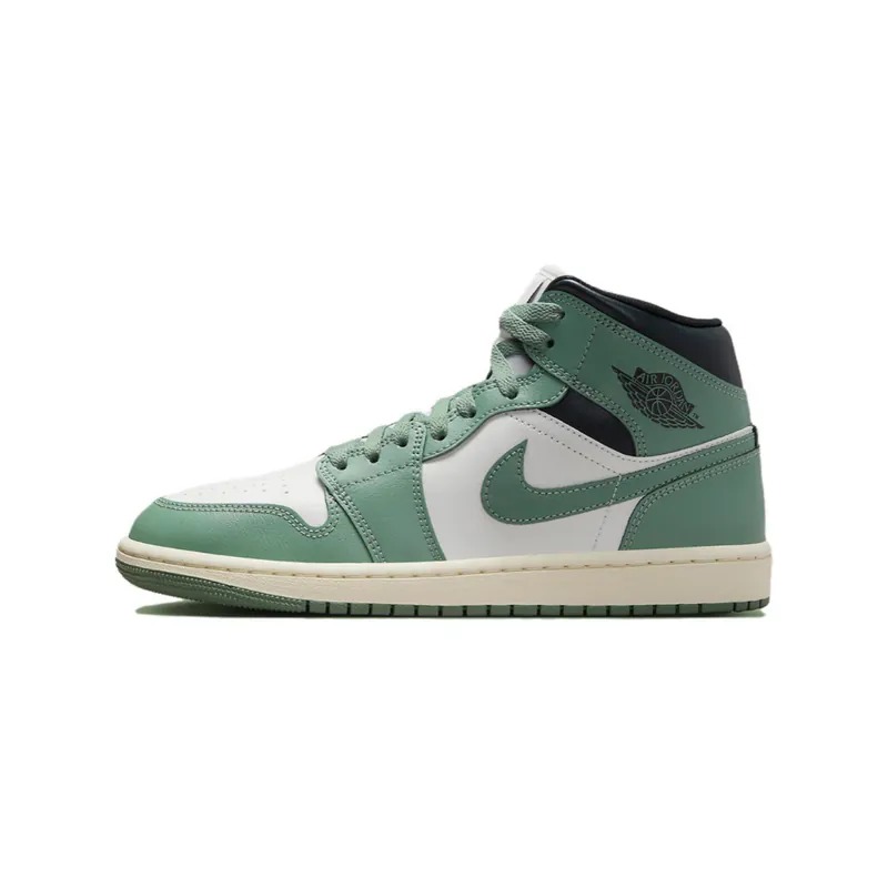 1108 -  Giày Nike Air Jordan 1 Mid Jade Smoke BQ6472 130  [HÀNG CHÍNH HÃNG]