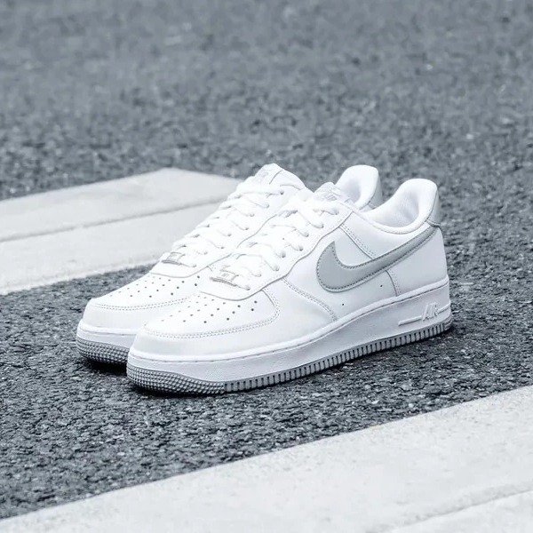 755 -  Giày Nike Air Force 1 White Light Smoke Grey FJ4146 100  [HÀNG CHÍNH HÃNG]