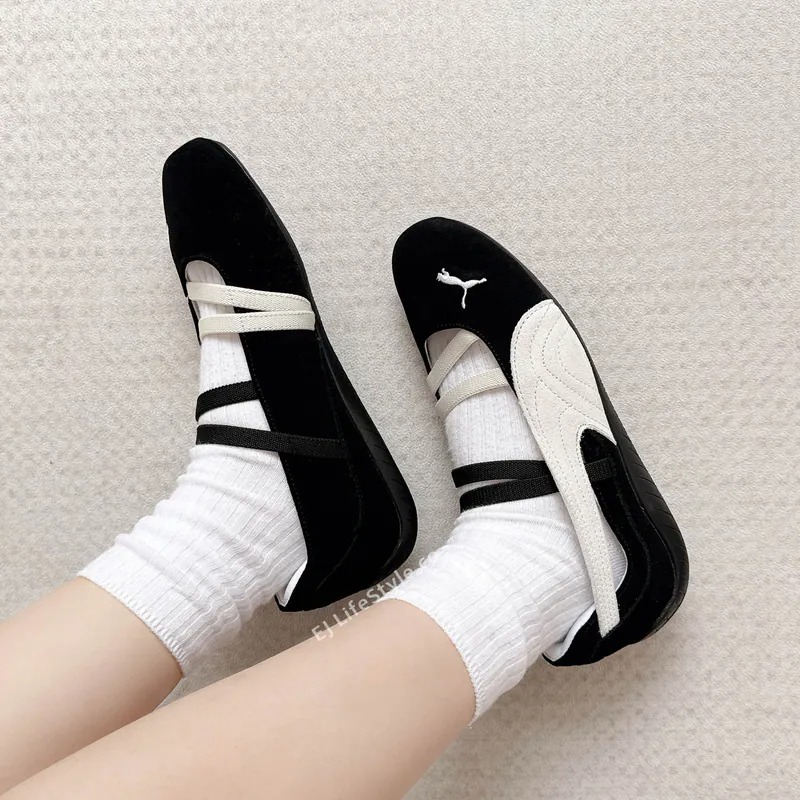 2142 - Giày Puma Speedcat Speedcat Ballet Black White 401287-06 [HÀNG CHÍNH HÃNG]