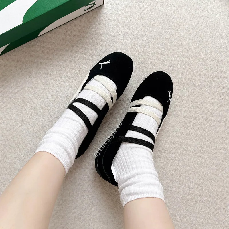 2142 - Giày Puma Speedcat Speedcat Ballet Black White 401287-06 [HÀNG CHÍNH HÃNG]