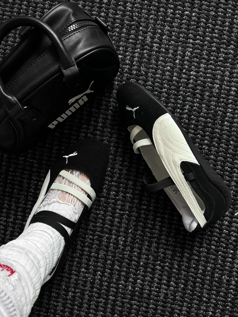 2142 - Giày Puma Speedcat Speedcat Ballet Black White 401287-06 [HÀNG CHÍNH HÃNG]