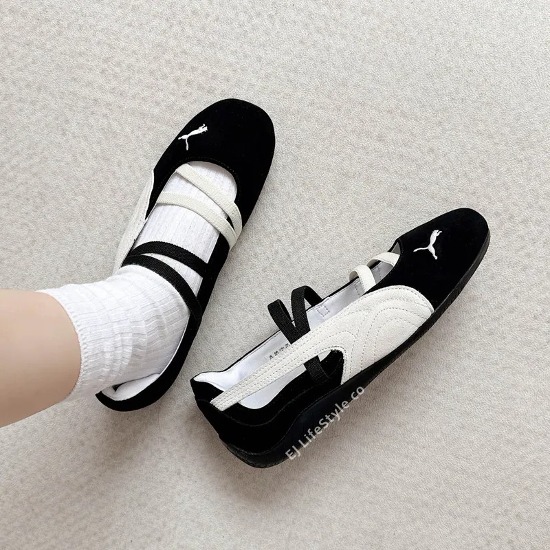 2142 - Giày Puma Speedcat Speedcat Ballet Black White 401287-06 [HÀNG CHÍNH HÃNG]