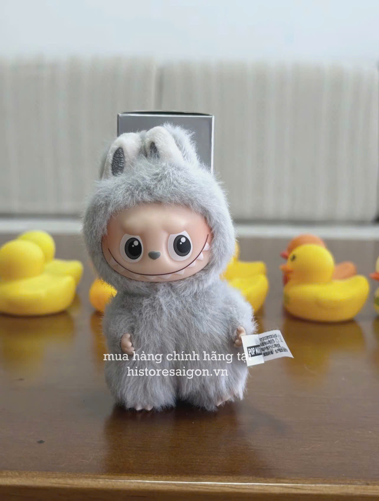 1788 - Labubu Pin For Love A-M Blindbox POPMART The Monster Labubu Mini [HÀNG CHÍNH HÃNG]
