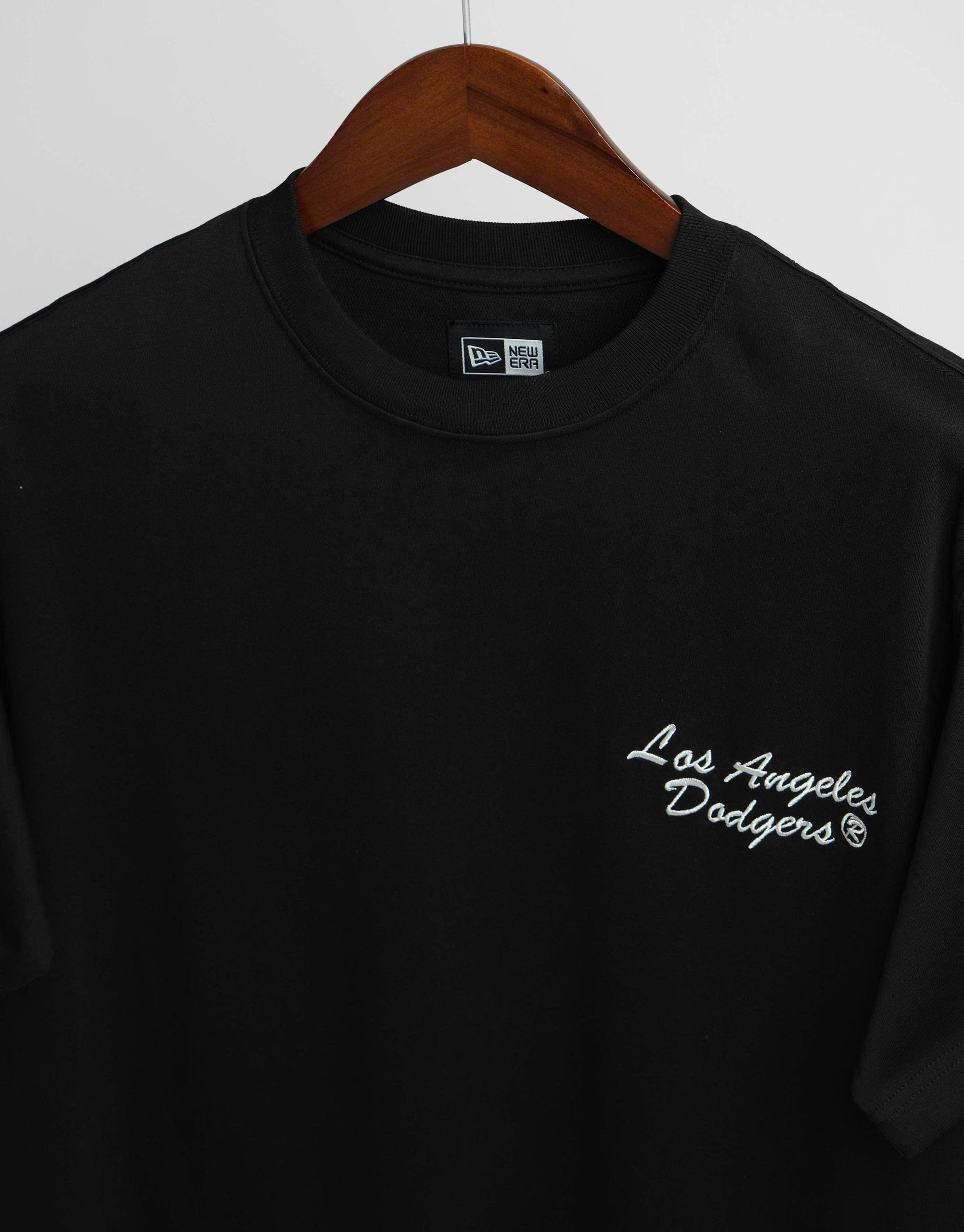 2571 - Áo New Era Los Angeles Xù Đen [HÀNG CHÍNH HÃNG]