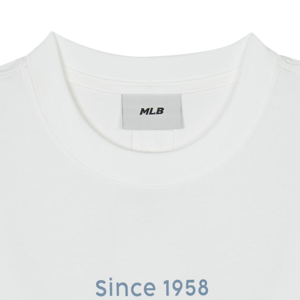 981 -  Áo MLB NY 2024 Basic Lettering Over Fit New York Yankees - White Trắng - Code 3ATSB2243 07WHS [HÀNG CHÍNH HÃNG]