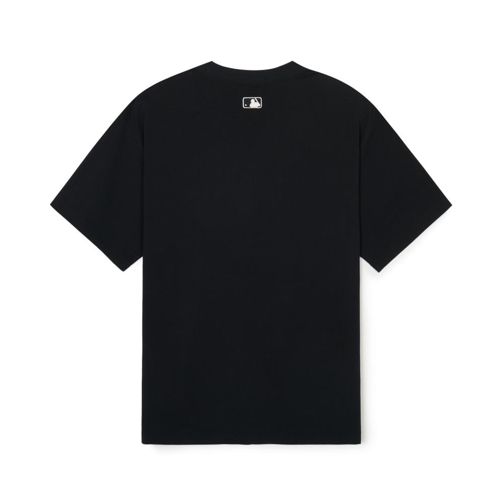 980 -  Áo MLB NY 2024 Basic Lettering Over Fit New York Yankees - Black Đen - Code 3ATSB2243 50BKS [HÀNG CHÍNH HÃNG]