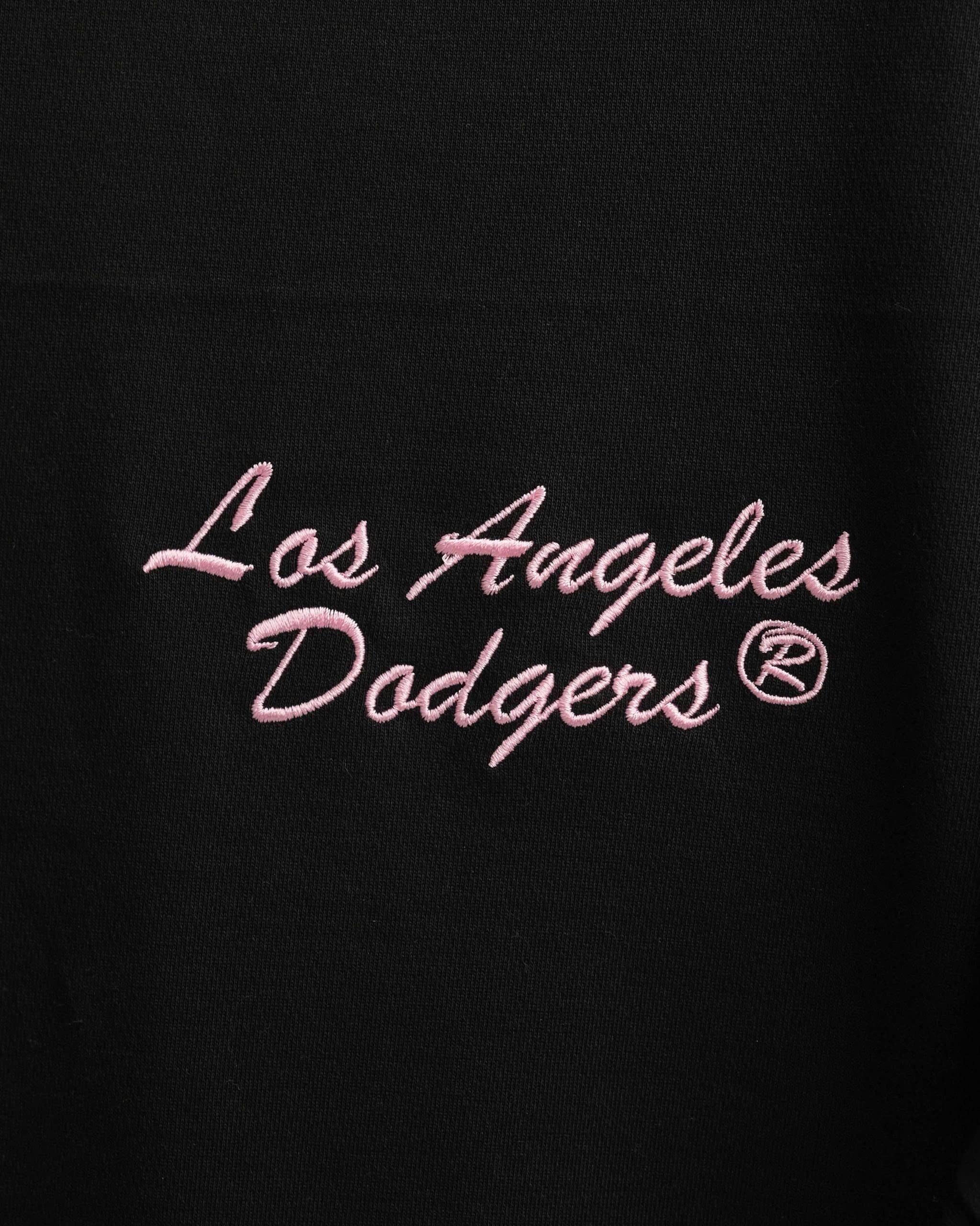 2573 - Áo New Era Los Angeles Xù Chữ Đỏ Đỏ Đen [HÀNG CHÍNH HÃNG]