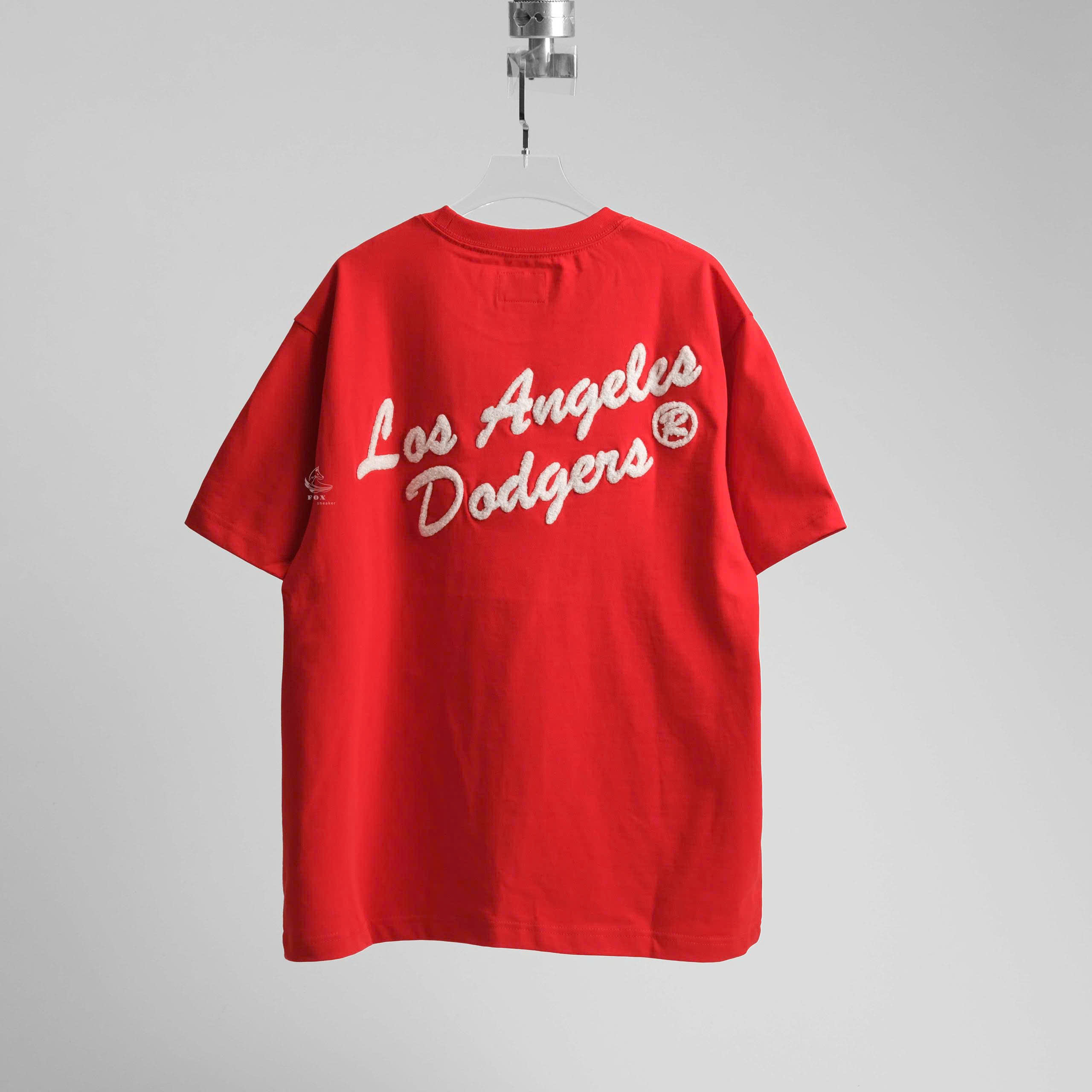 2182 - Áo New Era Los Angeles Dodger Thêu Đỏ [HÀNG CHÍNH HÃNG]