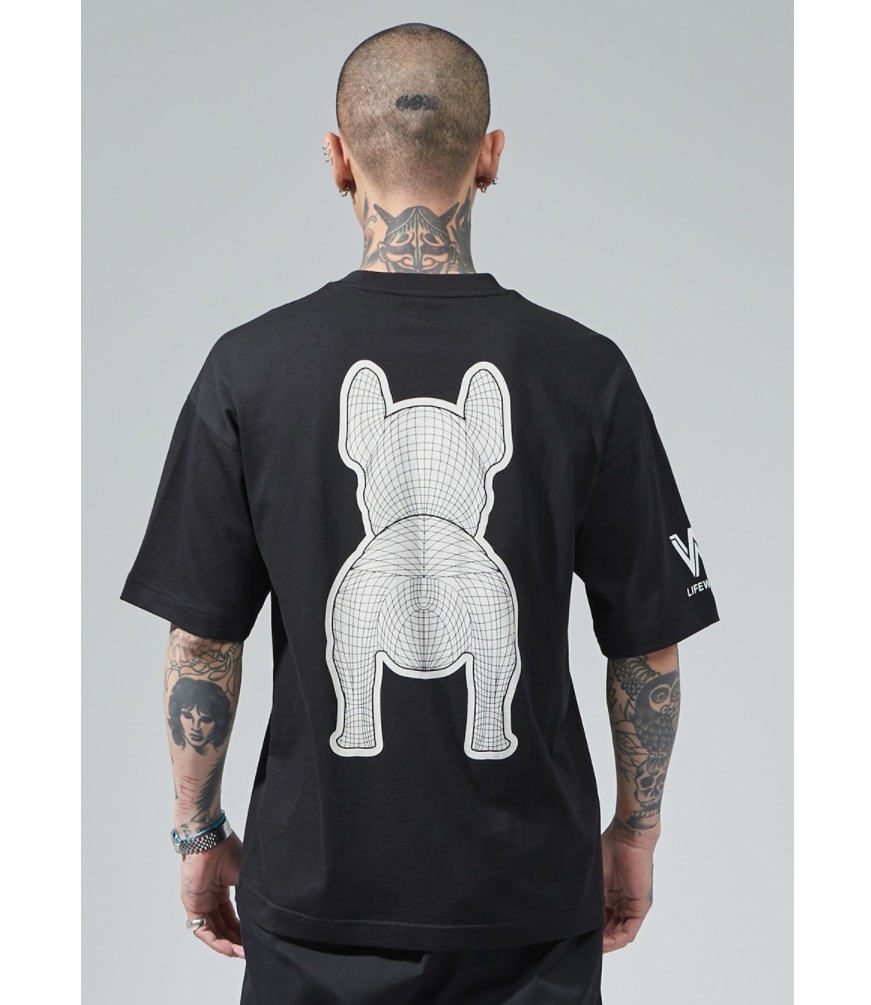 825 -  Áo Life Work Logo Radoc Signature - Black - Code LW245TS982-1 [HÀNG CHÍNH HÃNG]