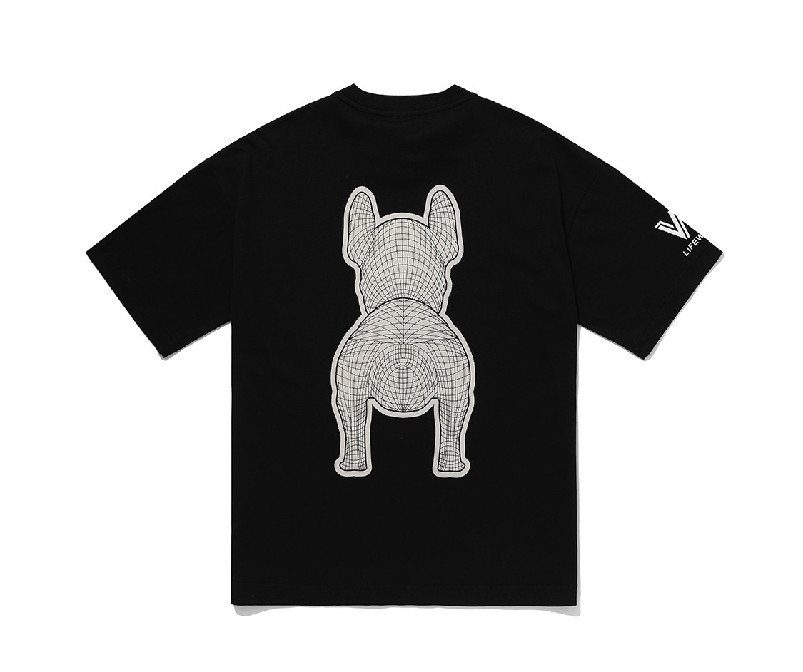 825 -  Áo Life Work Logo Radoc Signature - Black - Code LW245TS982-1 [HÀNG CHÍNH HÃNG]