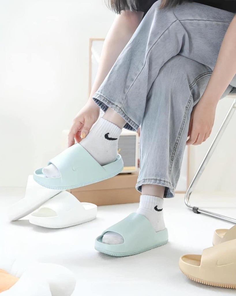 900 -  Dép Nike Calm Slide Jade Ice - Code DX4816-300 [HÀNG CHÍNH HÃNG]