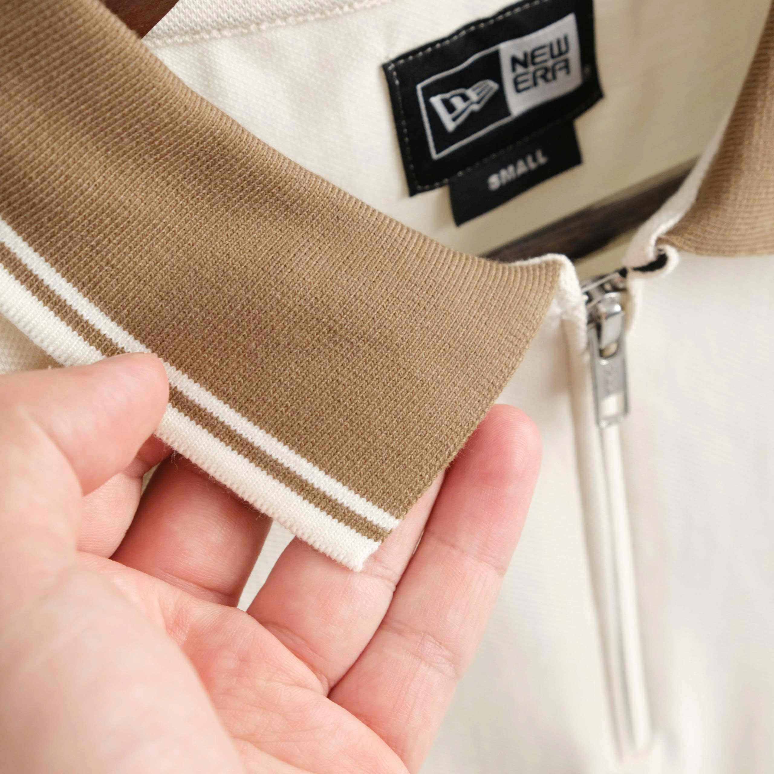 2003 - Áo Polo New Era Quater Zips NY New York Be [HÀNG CHÍNH HÃNG]