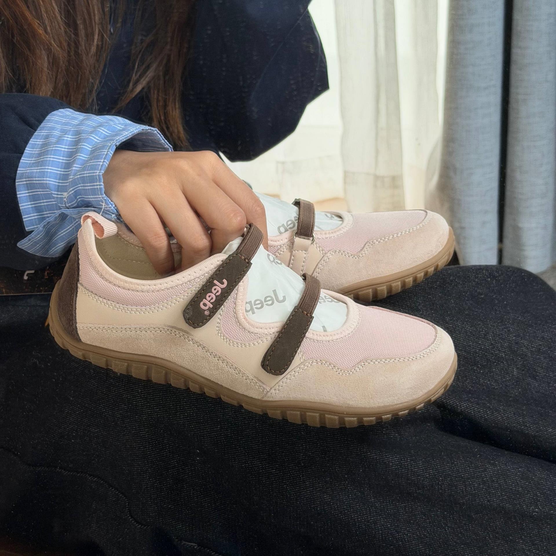 2249 - Giày Jeep Outdoor Shoes Women's Low Top ''Pink'' P651W13112 [HÀNG CHÍNH HÃNG]