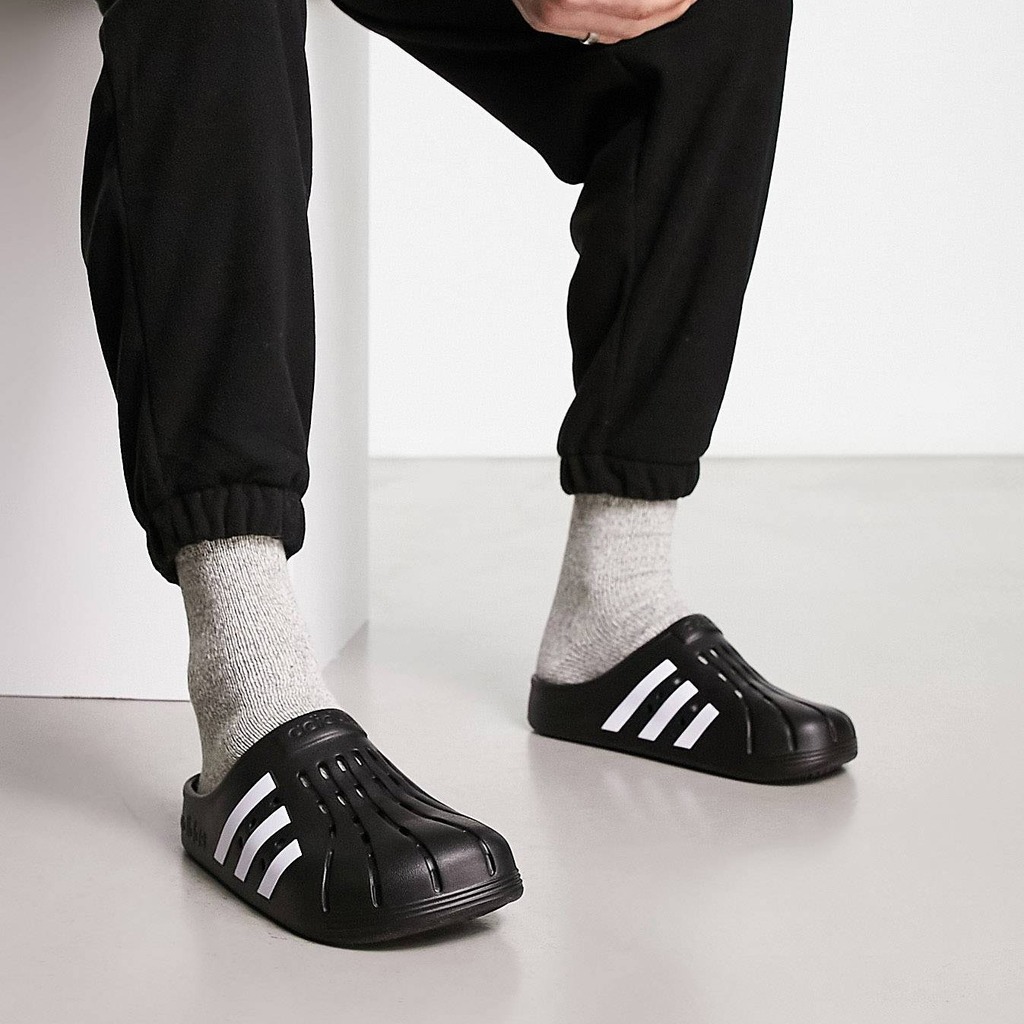 259 - Dép Adidas Adilette Clogs Black GZ5886 [HÀNG CHÍNH HÃNG]