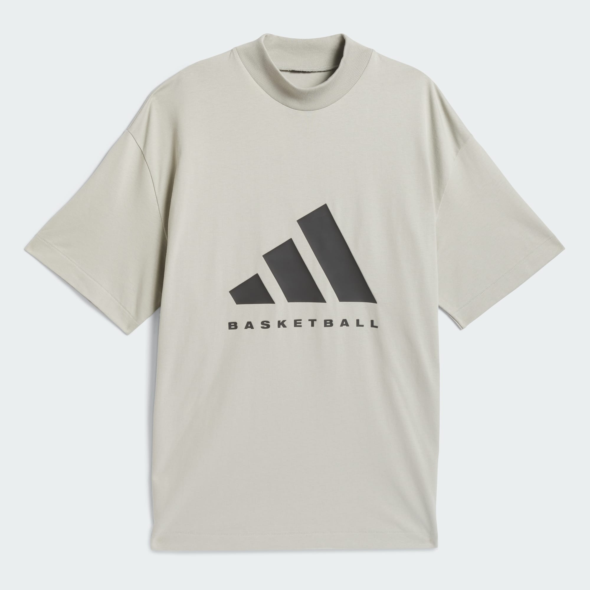 2021 - Áo Adidas Basaketball Tee Sesame IN7568 [HÀNG CHÍNH HÃNG]