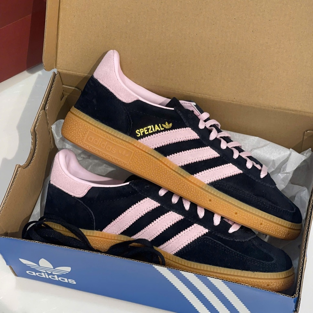 1572 -  Giày Adidas Handball Spezial Black Clear Pink Gum IE5897 [CHÍNH HÃNG]