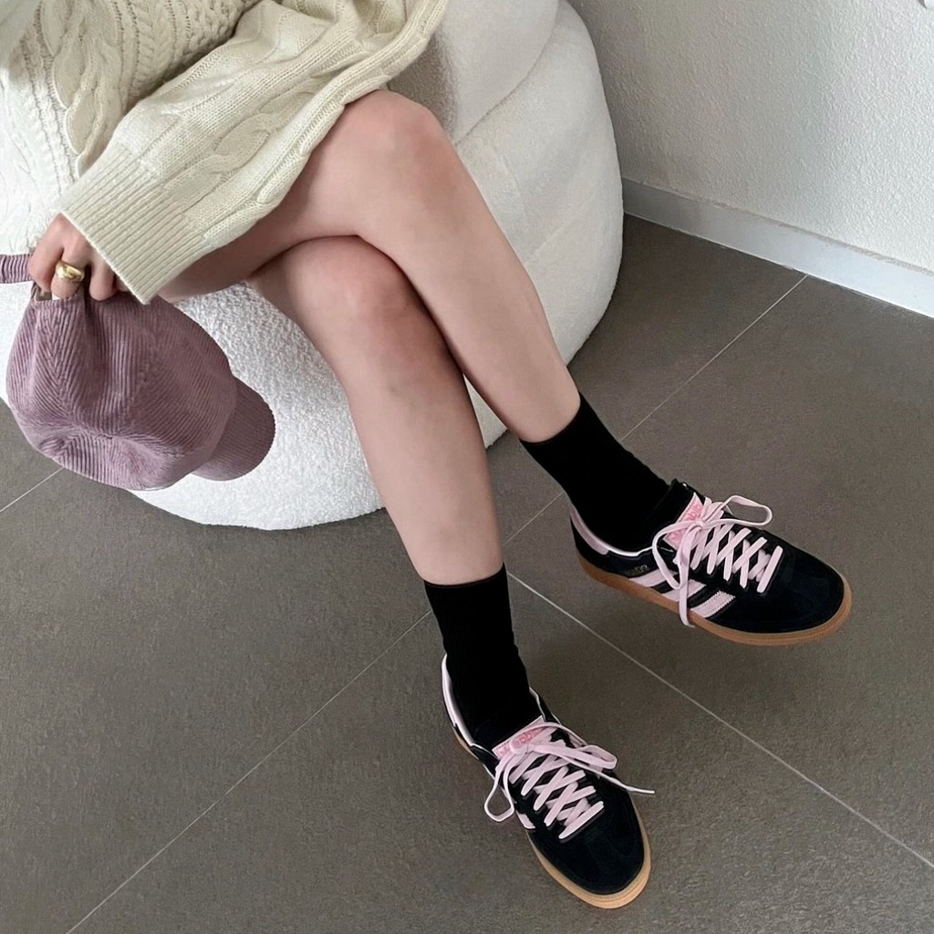 1572 -  Giày Adidas Handball Spezial Black Clear Pink Gum IE5897 [CHÍNH HÃNG]