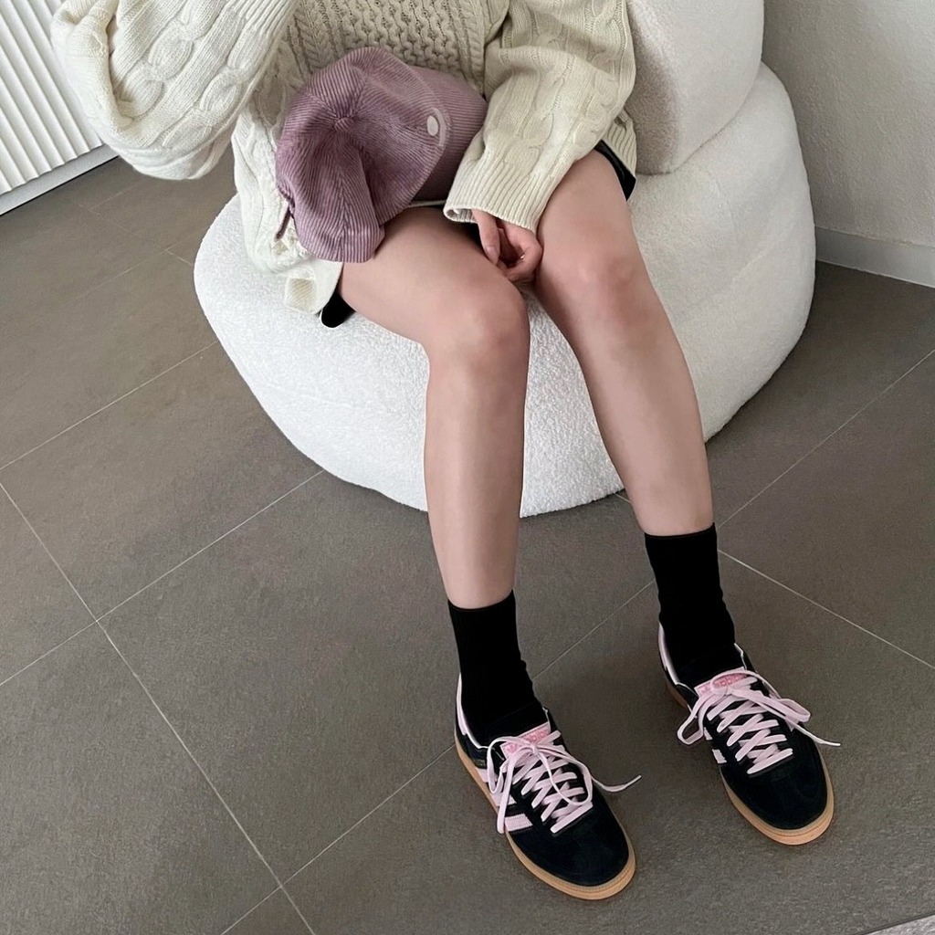 1572 -  Giày Adidas Handball Spezial Black Clear Pink Gum IE5897 [CHÍNH HÃNG]