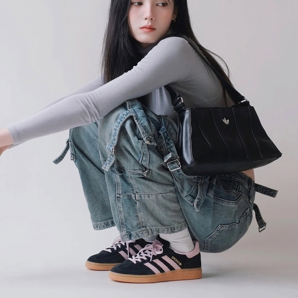 1572 -  Giày Adidas Handball Spezial Black Clear Pink Gum IE5897 [CHÍNH HÃNG]