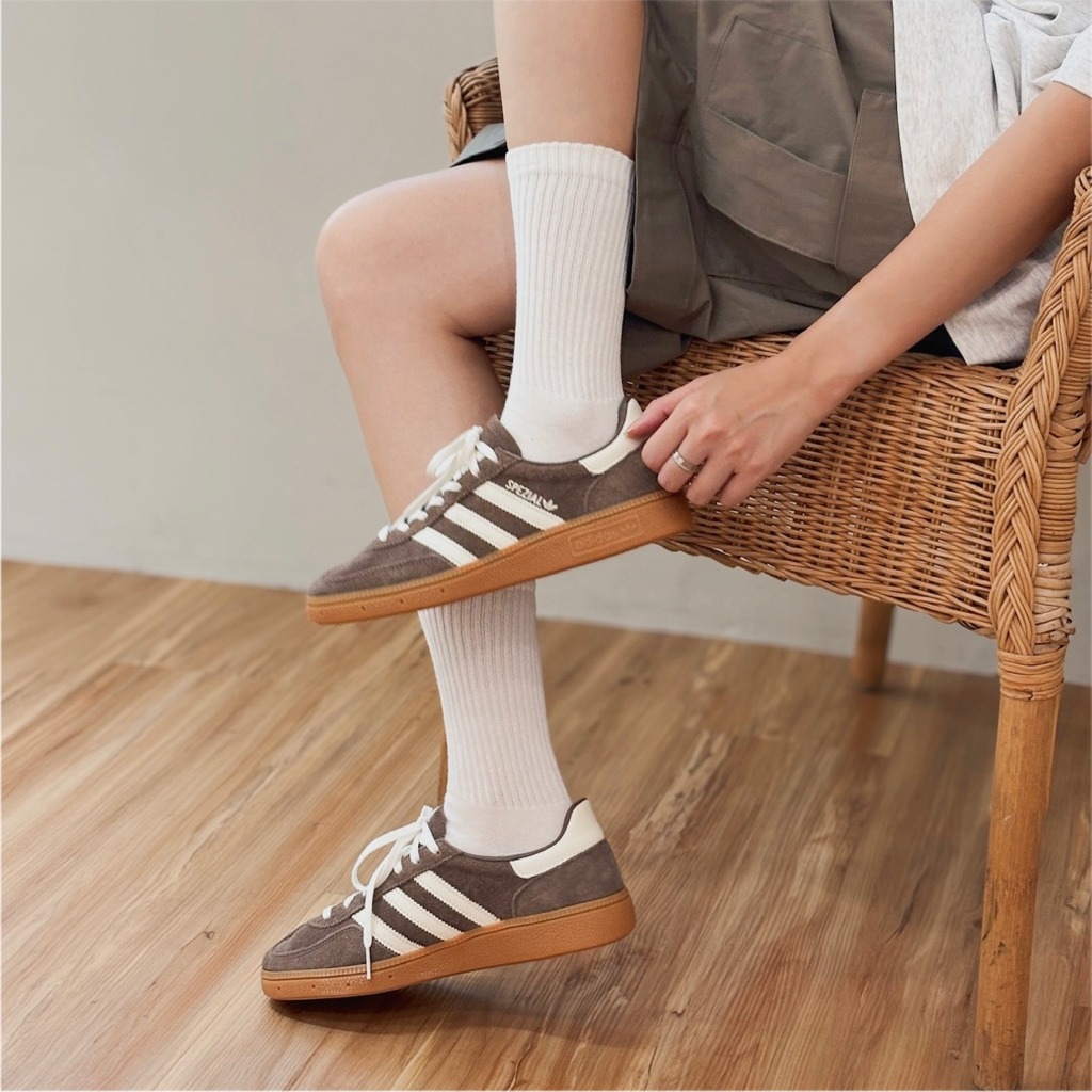 1767 - Giày Adidas Handball Spezial Earth Strata Gum IF6490 [HÀNG CHÍNH HÃNG]