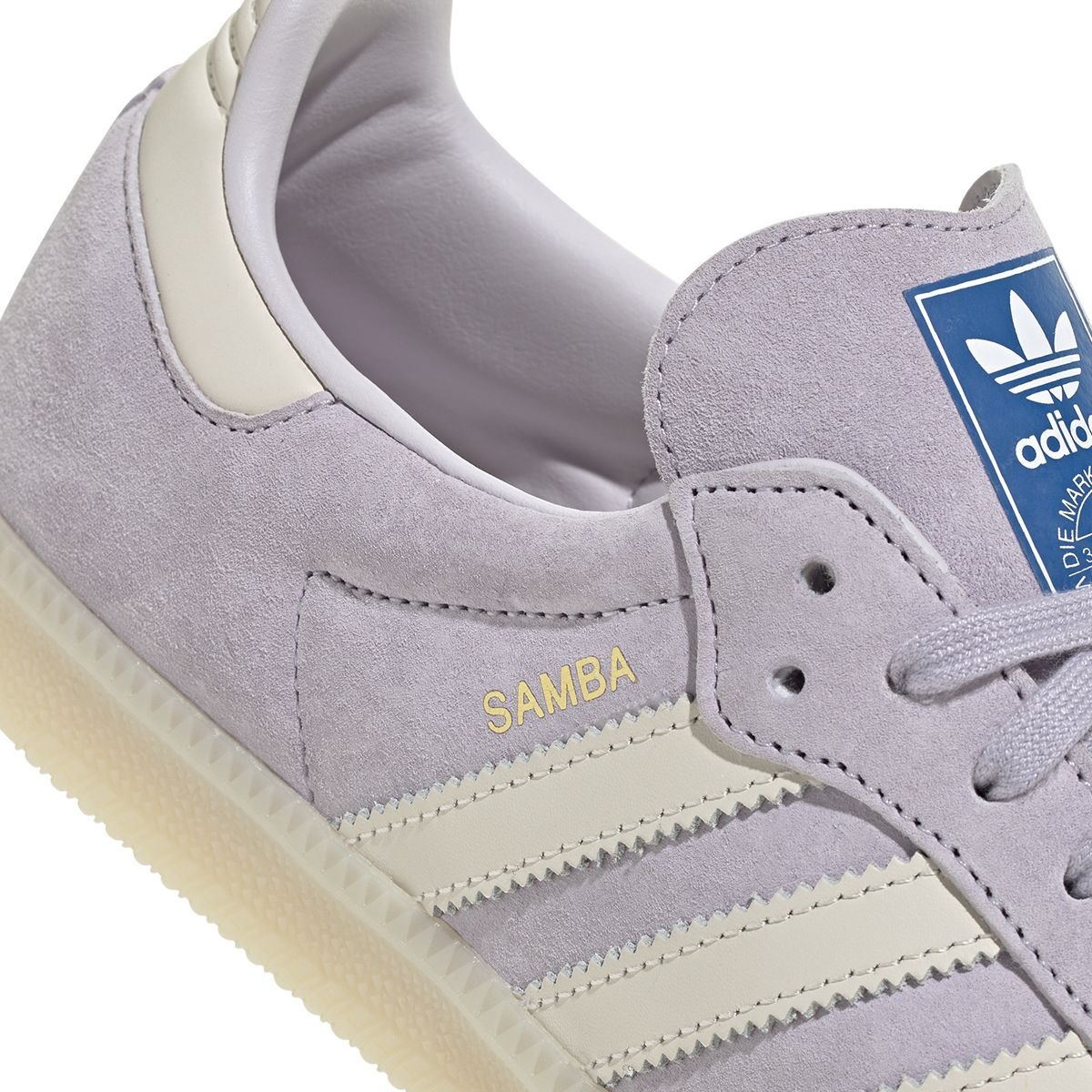 906 -  Giày Adidas Samba OG Sivel Dawn Chalk Pastel Purple - Code IG6176 [HÀNG CHÍNH HÃNG]
