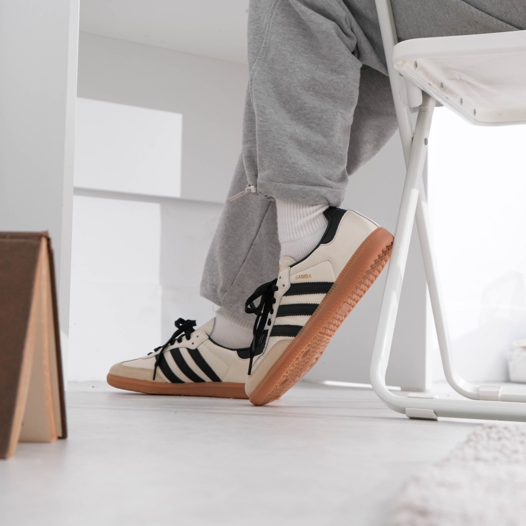 777 -  Giày Adidas Samba OG Cream Sand Strata - Code ID0478 [HÀNG CHÍNH HÃNG]