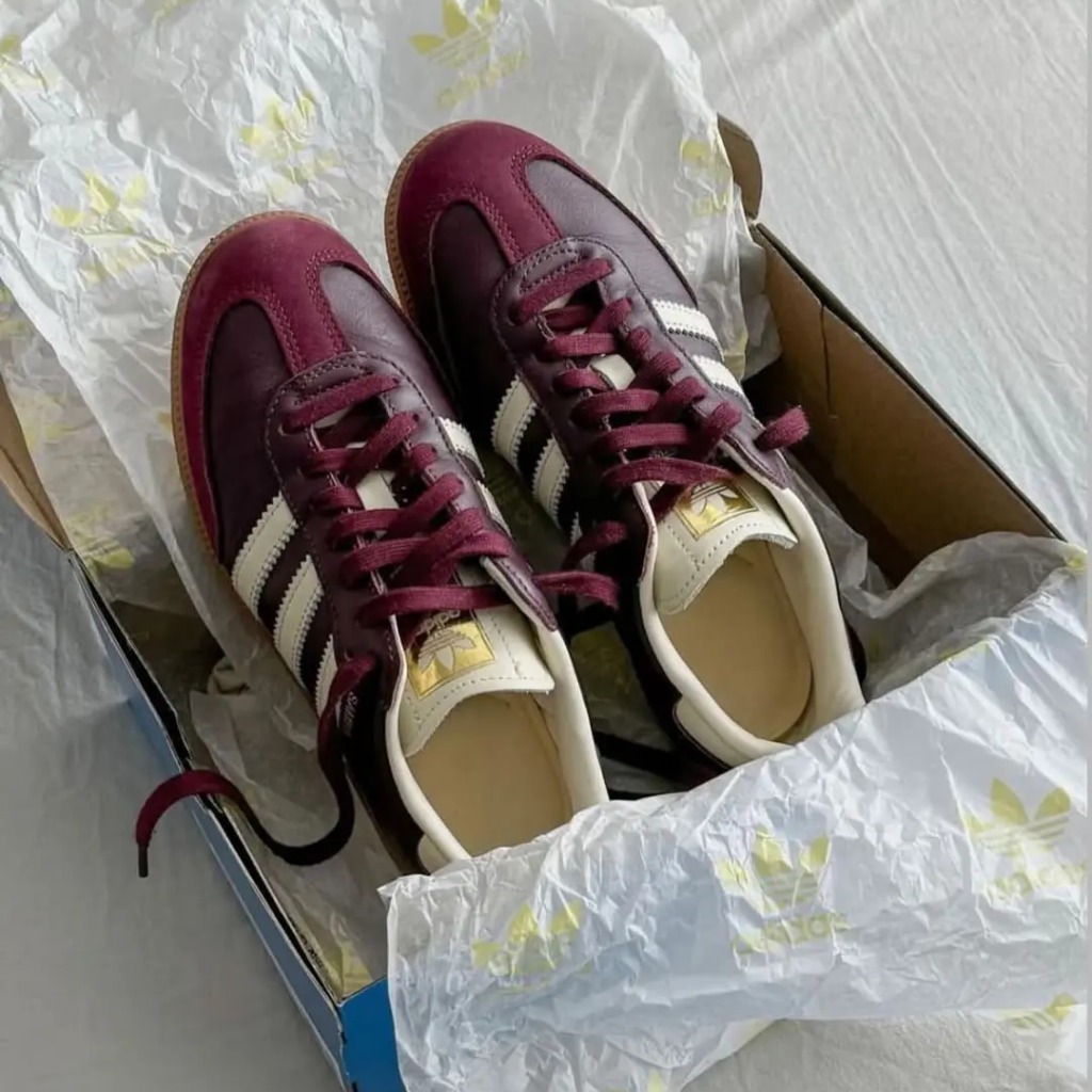 2242 - Giày Adidas Samba OG Maroon Gold Metallic ID0477 [HÀNG CHÍNH HÃNG]