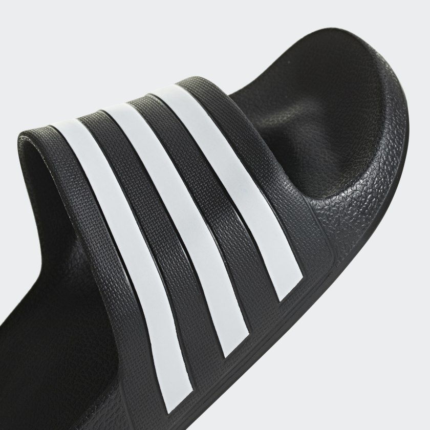 152 -  Dép Adidas Aqua Slide - Đen Trắng [HÀNG CHÍNH HÃNG]