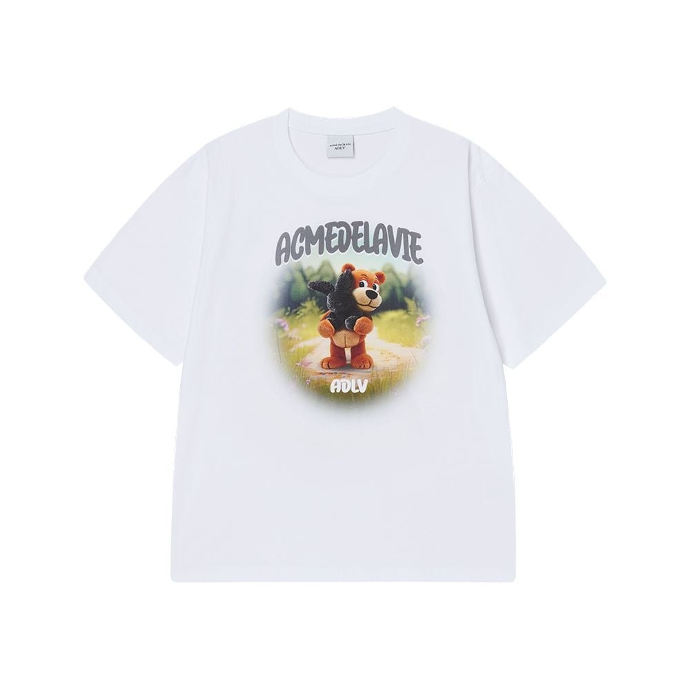 2746 - Áo ADLV Rabbit Hug Short Trắng Acmé de la vie [HÀNG CHÍNH HÃNG]
