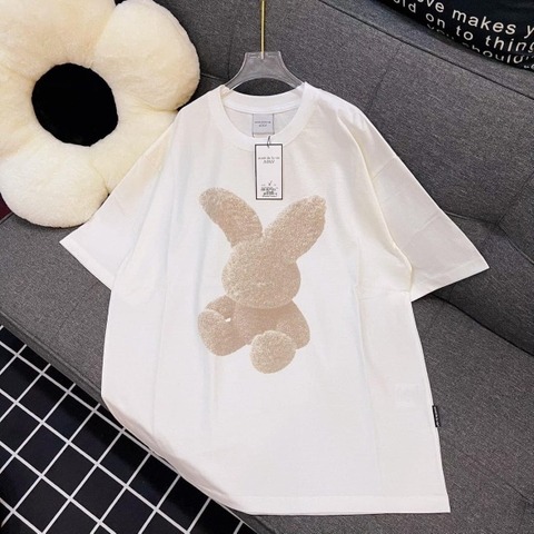 1865 - Áo ADLV Fuzzy Rabbit Trắng ADLV-23SS-SSBKZR-CRM Acmé de la vie [HÀNG CHÍNH HÃNG]