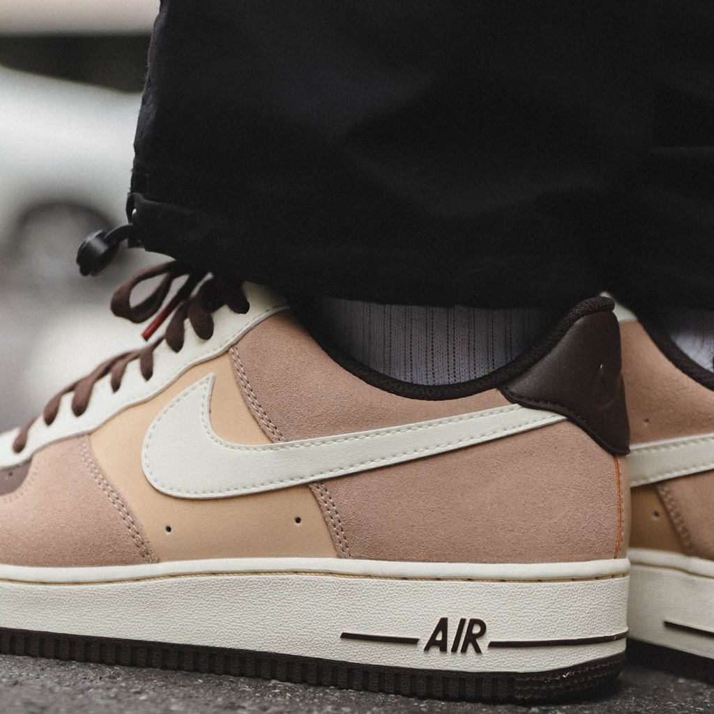 799 -  Giày Nike Air Force 1 Low 07 LV8 EMB Hemp Coconut Milk FB8878 200 [HÀNG CHÍNH HÃNG]