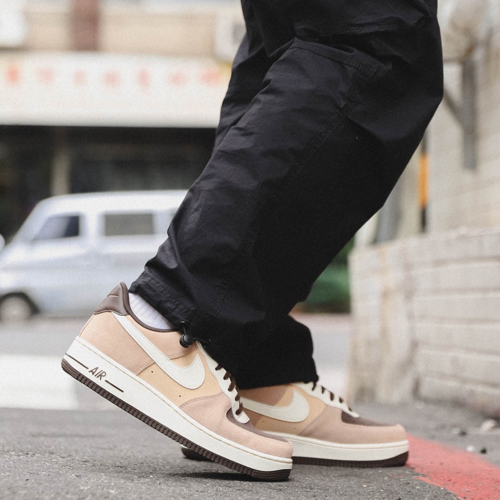 799 -  Giày Nike Air Force 1 Low 07 LV8 EMB Hemp Coconut Milk FB8878 200 [HÀNG CHÍNH HÃNG]