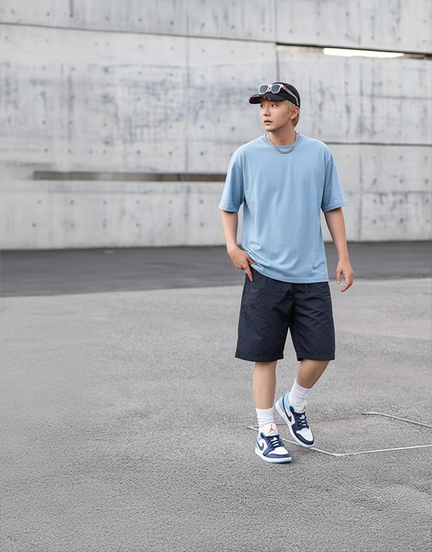 2596 - Giày Nike Air Jordan 1 Low “Blue Chill” 553558-149 [HÀNG CHÍNH HÃNG]