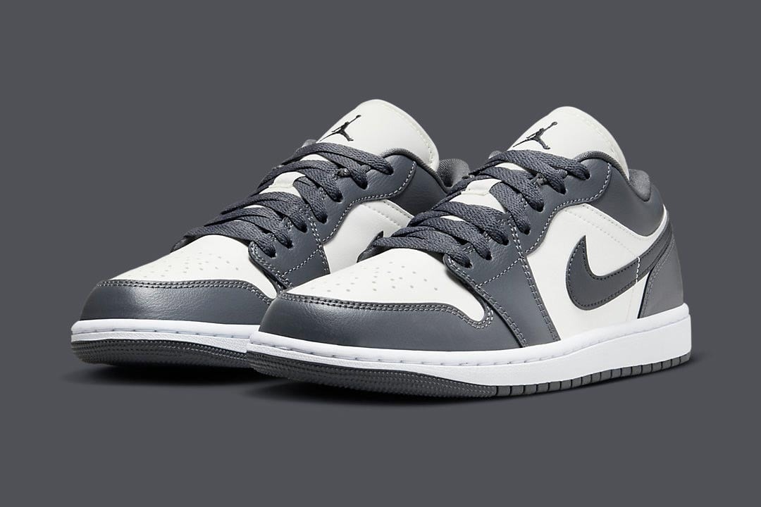 518 -  Giày Nike Air Jordan 1 Low Dark Grey DC0774 102 [HÀNG CHÍNH HÃNG]