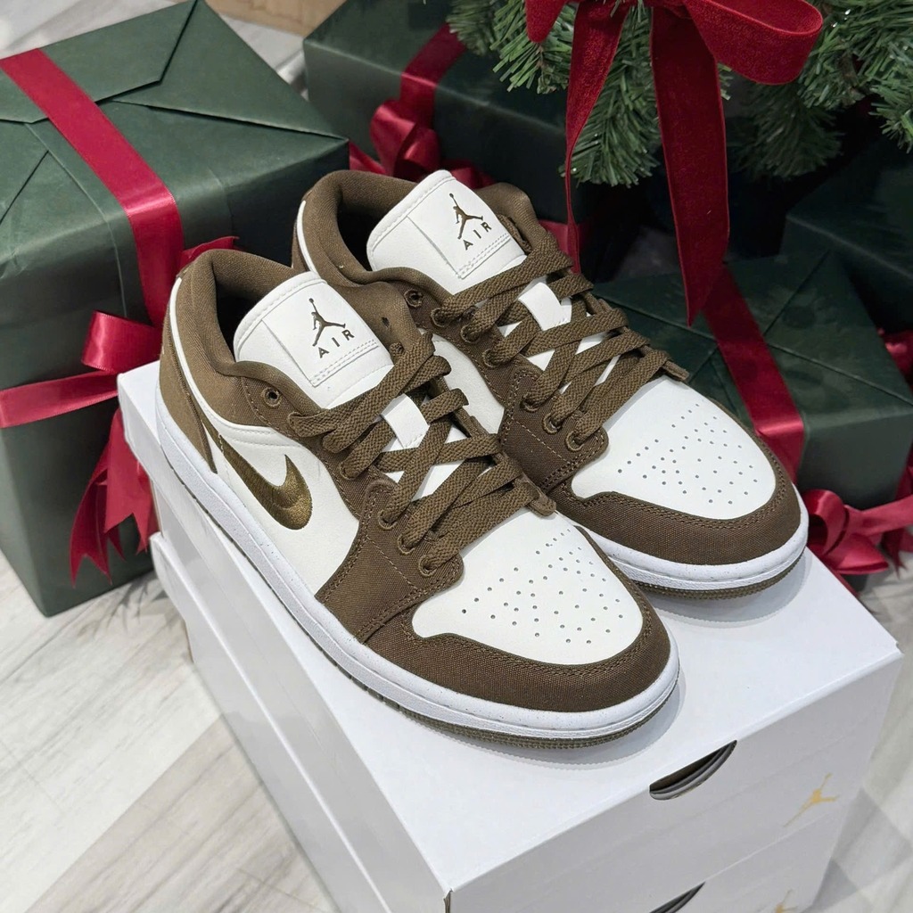 2042 - Giày Nike Air Jordan 1 Low SE Light Olive DV0426-301 [HÀNG CHÍNH HÃNG]