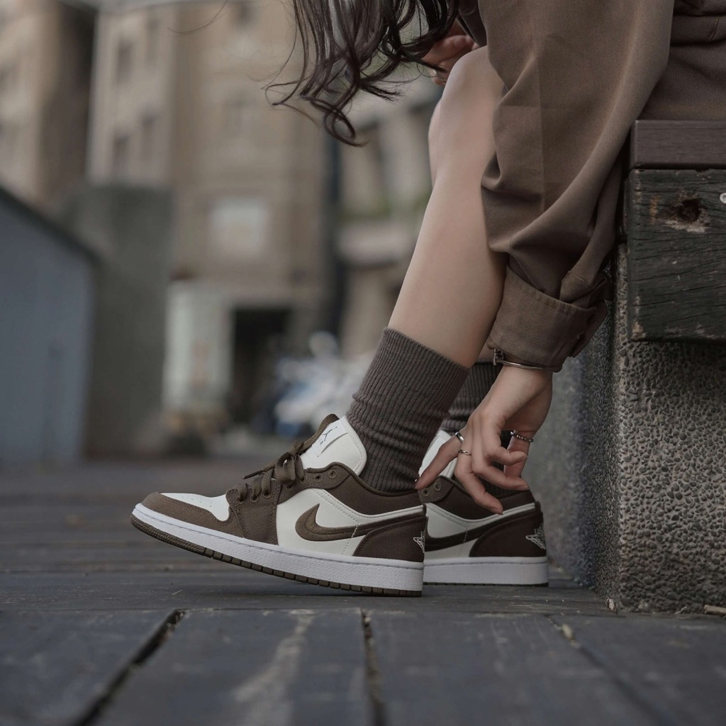 2042 - Giày Nike Air Jordan 1 Low SE Light Olive DV0426-301 [HÀNG CHÍNH HÃNG]