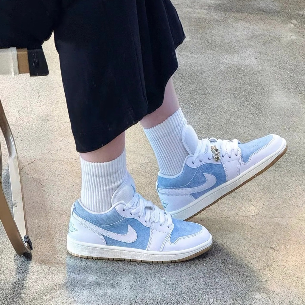 2137 - Giày Nike Air Jordan 1 Low SE Worn Blue HQ2004-400 [HÀNG CHÍNH HÃNG]