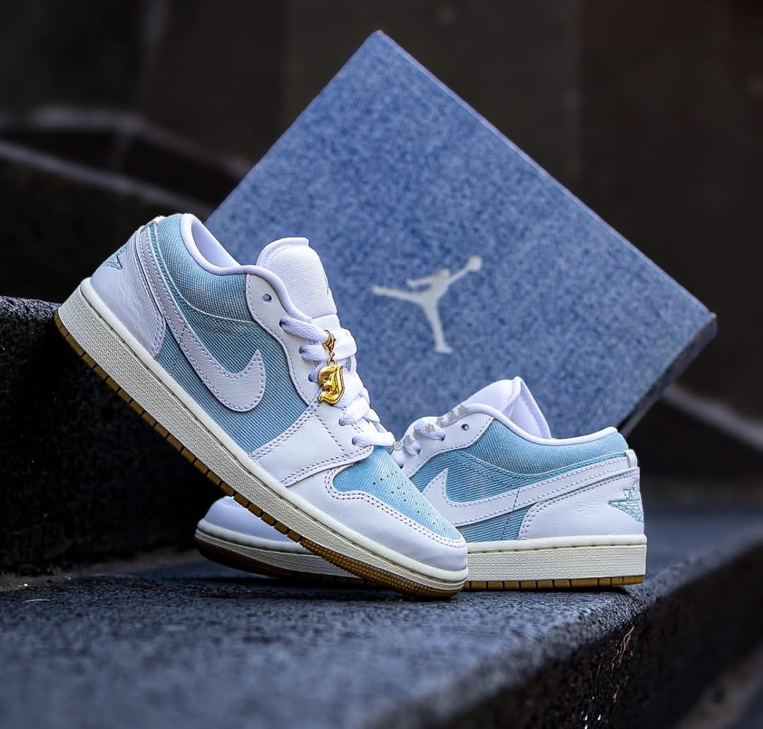2137 - Giày Nike Air Jordan 1 Low SE Worn Blue HQ2004-400 [HÀNG CHÍNH HÃNG]