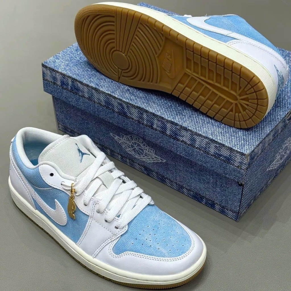 2137 - Giày Nike Air Jordan 1 Low SE Worn Blue HQ2004-400 [HÀNG CHÍNH HÃNG]