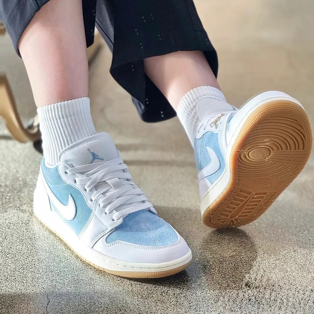 2137 - Giày Nike Air Jordan 1 Low SE Worn Blue HQ2004-400 [HÀNG CHÍNH HÃNG]