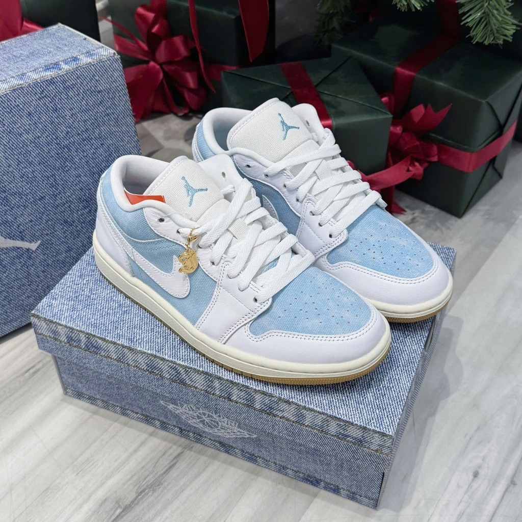 2137 - Giày Nike Air Jordan 1 Low SE Worn Blue HQ2004-400 [HÀNG CHÍNH HÃNG]