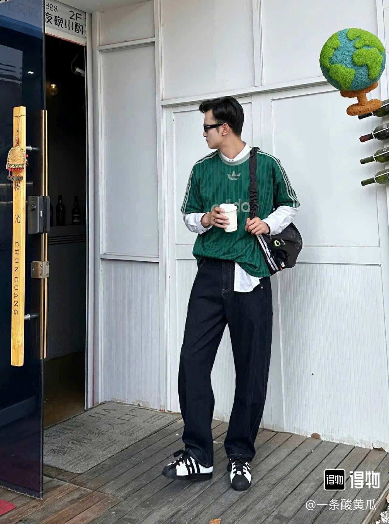 1961 - Áo Adidas Adicolor Originals T-Shirt Collegiate Green JP1028 [HÀNG CHÍNH HÃNG]