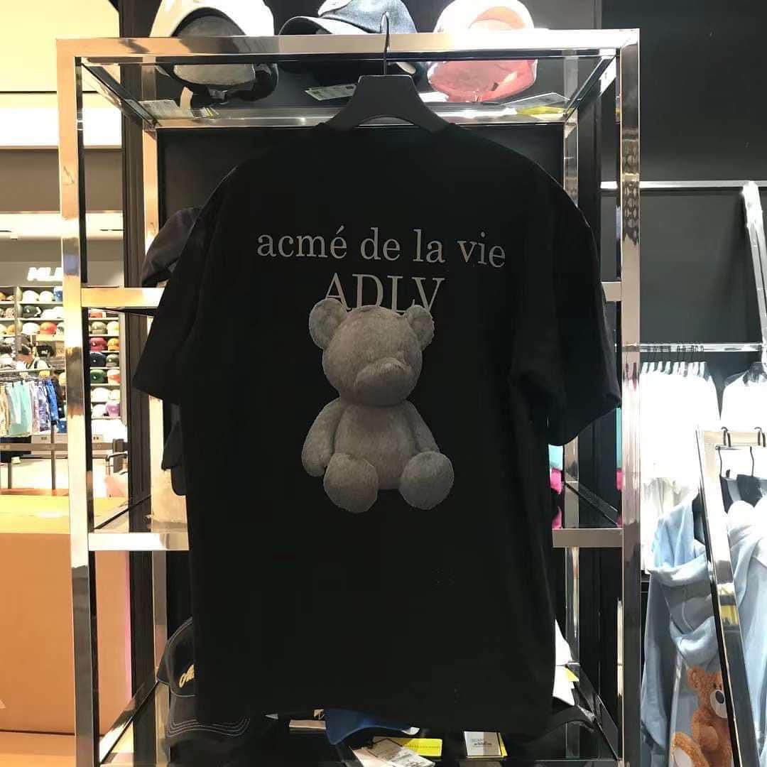1952 - Áo ADLV Fuzzy Bear Black ADLV-23SS-SSAFZB-BLK Acmé de la vie [HÀNG CHÍNH HÃNG]