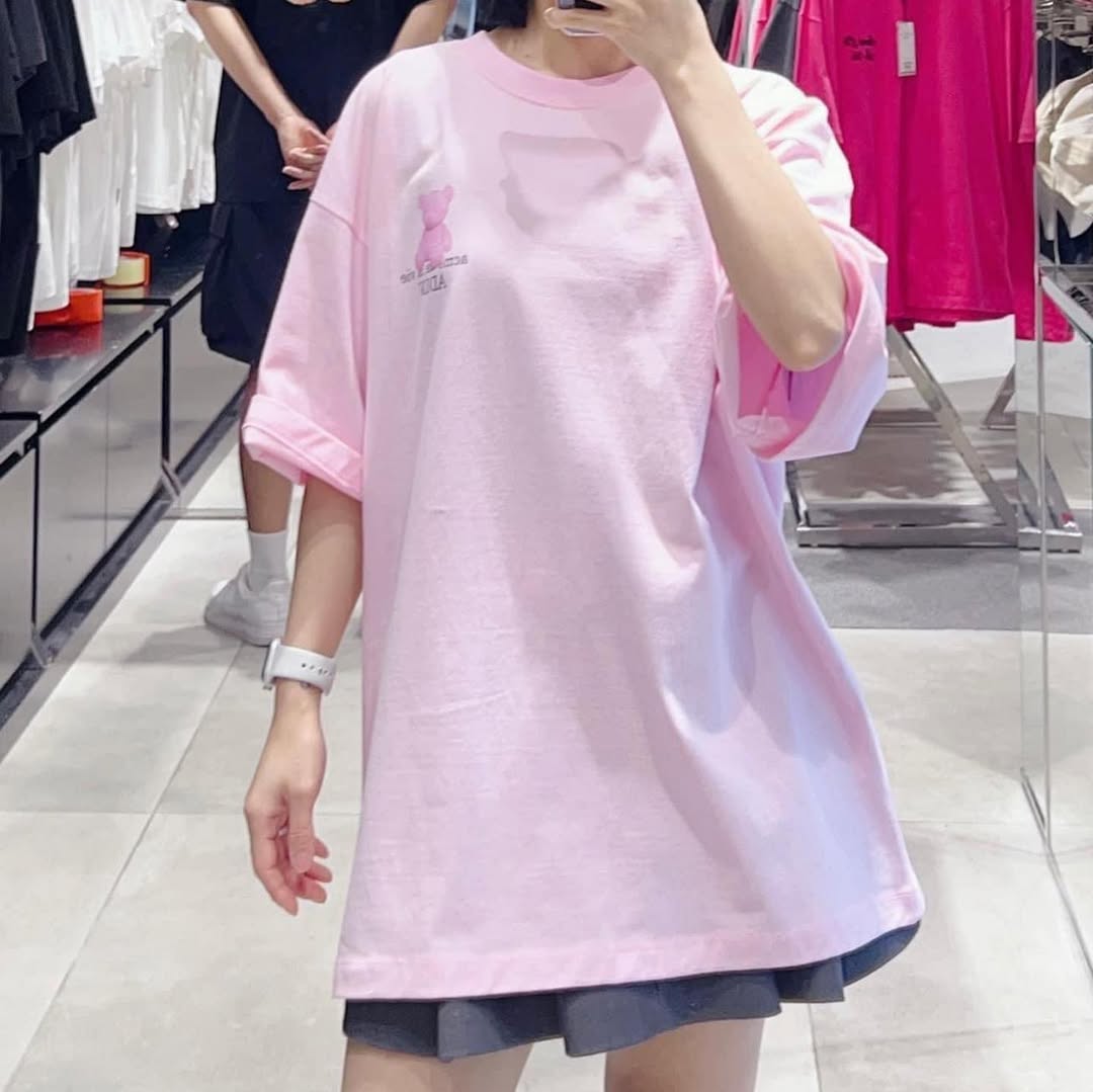 1953 - Áo ADLV Fuzzy Bear Pink ADLV-23SS-SSAFZB-IPK Acmé de la vie [HÀNG CHÍNH HÃNG]